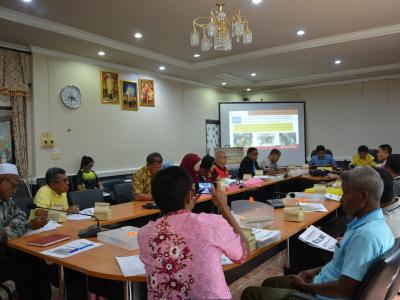ประชุมชีแจ้งพลังงานนราธิวาสให้กับคณะทำงาน