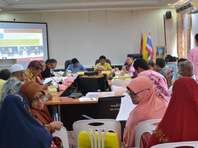 ประชุมชีแจ้งพลังงานนราธิวาสให้กับคณะทำงาน