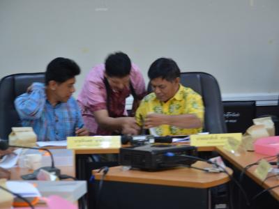 ประชุมชีแจ้งพลังงานนราธิวาสให้กับคณะทำงาน