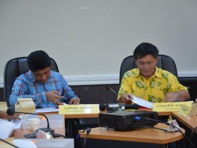 ประชุมชีแจ้งพลังงานนราธิวาสให้กับคณะทำงาน
