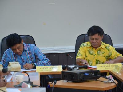 ประชุมชีแจ้งพลังงานนราธิวาสให้กับคณะทำงาน