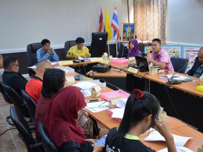 ประชุมชีแจ้งพลังงานนราธิวาสให้กับคณะทำงาน