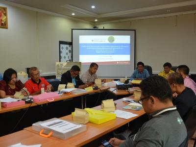 ประชุมชีแจ้งพลังงานนราธิวาสให้กับคณะทำงาน