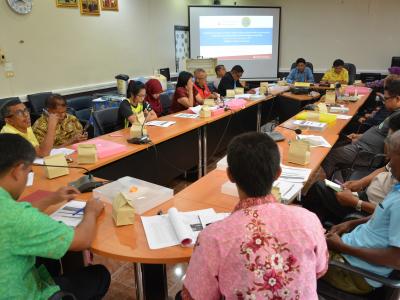 ประชุมชีแจ้งพลังงานนราธิวาสให้กับคณะทำงาน