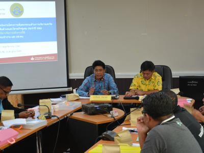 ประชุมชีแจ้งพลังงานนราธิวาสให้กับคณะทำงาน