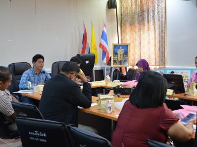 ประชุมชีแจ้งพลังงานนราธิวาสให้กับคณะทำงาน