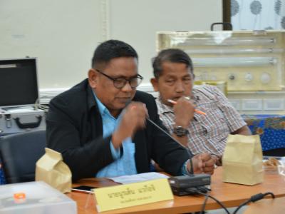 ประชุมชีแจ้งพลังงานนราธิวาสให้กับคณะทำงาน