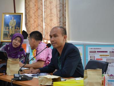 ประชุมชีแจ้งพลังงานนราธิวาสให้กับคณะทำงาน