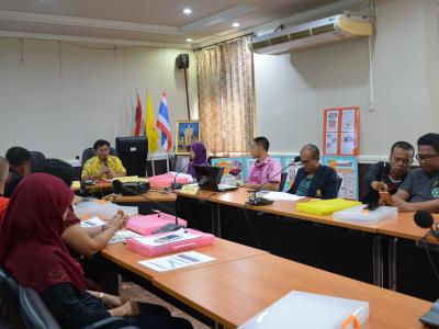 ประชุมชีแจ้งพลังงานนราธิวาสให้กับคณะทำงาน