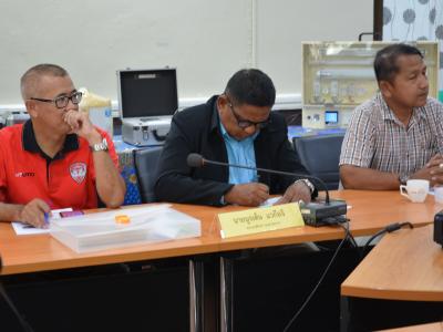 ประชุมชีแจ้งพลังงานนราธิวาสให้กับคณะทำงาน