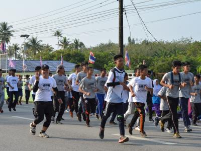 กิจกรรม เข้าค่าย เดิน วิ่ง ห่างไกลยาเสพติด