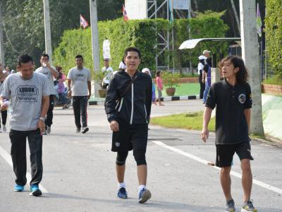 กิจกรรม เข้าค่าย เดิน วิ่ง ห่างไกลยาเสพติด