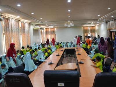 โรงเรียนอิสลามวิทยานุสรณ์ มาทัศนศึกษาดูงานอบต.ลโบะบือซา