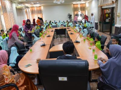 โรงเรียนอิสลามวิทยานุสรณ์ มาทัศนศึกษาดูงานอบต.ลโบะบือซา