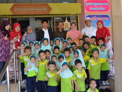 โรงเรียนอิสลามวิทยานุสรณ์ มาทัศนศึกษาดูงานอบต.ลโบะบือซา