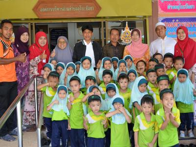 โรงเรียนอิสลามวิทยานุสรณ์ มาทัศนศึกษาดูงานอบต.ลโบะบือซา