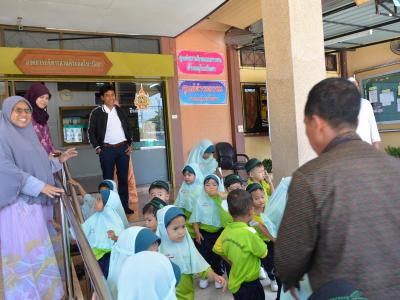 โรงเรียนอิสลามวิทยานุสรณ์ มาทัศนศึกษาดูงานอบต.ลโบะบือซา