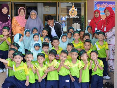โรงเรียนอิสลามวิทยานุสรณ์ มาทัศนศึกษาดูงานอบต.ลโบะบือซา