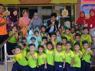 โรงเรียนอิสลามวิทยานุสรณ์ มาทัศนศึกษาดูงานอบต.ลโบะบือซา