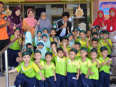 โรงเรียนอิสลามวิทยานุสรณ์ มาทัศนศึกษาดูงานอบต.ลโบะบือซา