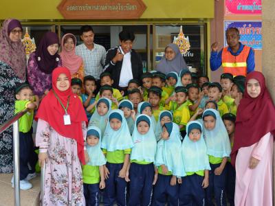 โรงเรียนอิสลามวิทยานุสรณ์ มาทัศนศึกษาดูงานอบต.ลโบะบือซา