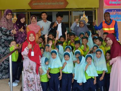 โรงเรียนอิสลามวิทยานุสรณ์ มาทัศนศึกษาดูงานอบต.ลโบะบือซา