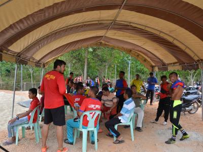 โครงงการจัดแข่งขันกีฬา เยาวชนและประชาชนต้านยาเสพติดครั้งที่ 1