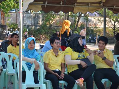 โครงงการจัดแข่งขันกีฬา เยาวชนและประชาชนต้านยาเสพติดครั้งที่ 1