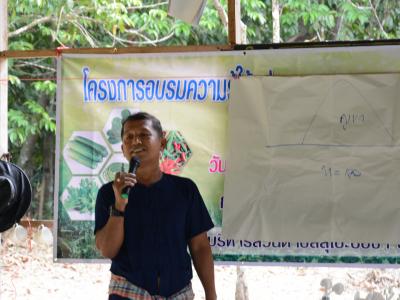 โครงการอบรมความรู้แก่เกษตร ตามแนวคิดปรัชญาเศรษฐกิจพอเพียง