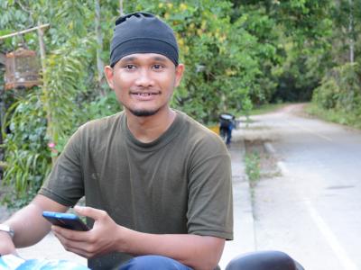 ลงประชาสัมพันธ์โรคโควิด19 ในพื้นที่ตำบลลุโบะบือซา