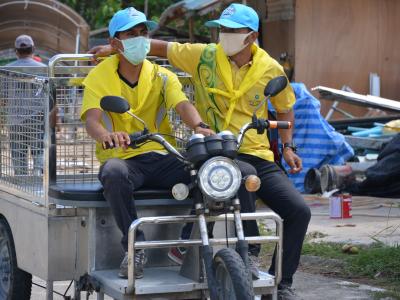 กิจกรรมทำจิตอาสาโรงพบาลยี่งอ และอบต.ลุโบะบือซา