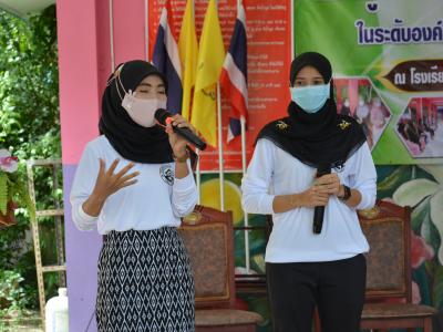รองผู้ว่าราชการจังหวัดนราธิวาส มาปิดศูนย์กักกันตำบลลุโบะบือซา