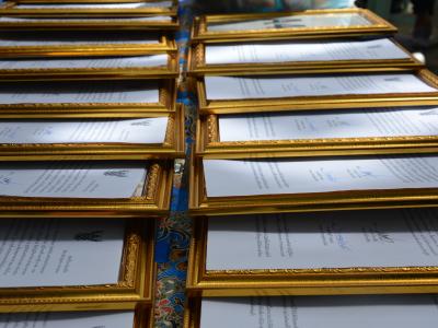 รองผู้ว่าราชการจังหวัดนราธิวาส มาปิดศูนย์กักกันตำบลลุโบะบือซา
