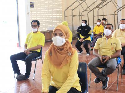 กิจกรรมลงนามถวายพระพรรัชกาล ที่๑๐ ณ ทีว่าการอำเภอยี่งอ