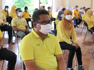 กิจกรรมลงนามถวายพระพรรัชกาล ที่๑๐ ณ ทีว่าการอำเภอยี่งอ