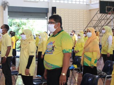 กิจกรรมลงนามถวายพระพรรัชกาล ที่๑๐ ณ ทีว่าการอำเภอยี่งอ