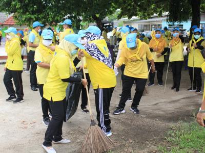 กิจกรรมจิตอาสาพระราชทาน เราทำความดีเพื่อชาติ ศาสน์ กษัริย์
