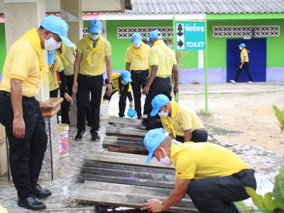 กิจกรรมจิตอาสาพระราชทาน เราทำความดีเพื่อชาติ ศาสน์ กษัริย์