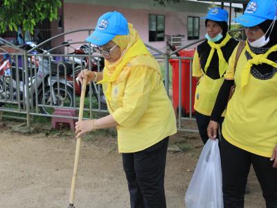 กิจกรรมจิตอาสาพระราชทาน เราทำความดีเพื่อชาติ ศาสน์ กษัริย์