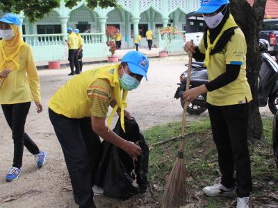 กิจกรรมจิตอาสาพระราชทาน เราทำความดีเพื่อชาติ ศาสน์ กษัริย์
