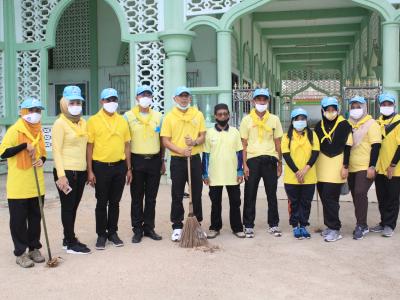 กิจกรรมจิตอาสาพระราชทาน เราทำความดีเพื่อชาติ ศาสน์ กษัริย์