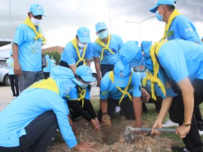 กิจกรรมปลูกต้นไม้ เราทำความดี ด้วยหัวใจ เนื่องในวันแม่แห่งชาติ