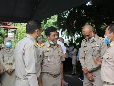 นายกต้อนรับผู้ว่าราชการจังหวัดนราธิวาสคนใหม่