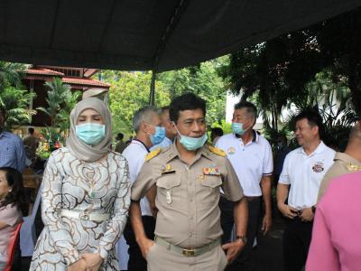 นายกต้อนรับผู้ว่าราชการจังหวัดนราธิวาสคนใหม่