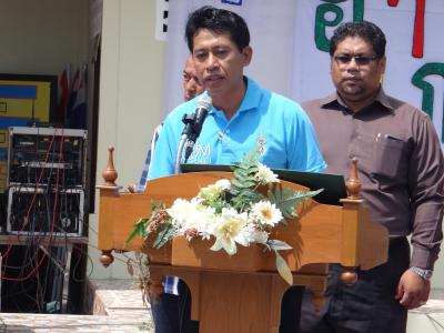 เป็นประธานเปิดกีฬาสี โรงเรียฮาซานียะห์