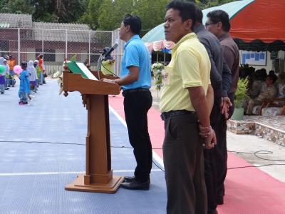 เป็นประธานเปิดกีฬาสี โรงเรียฮาซานียะห์