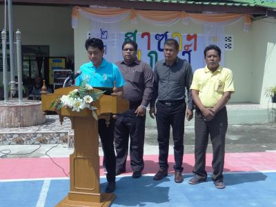 เป็นประธานเปิดกีฬาสี โรงเรียฮาซานียะห์