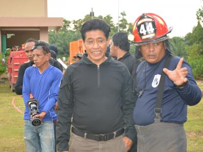 โครงการฝึกอบรมชุดปฏิบัติการจิตอาสาภัยพิบัติ ช่วงบ่าย