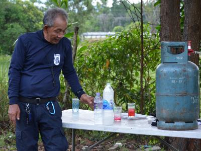 โครงการฝึกอบรมชุดปฏิบัติการจิตอาสาภัยพิบัติ ช่วงบ่าย