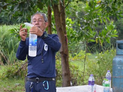 โครงการฝึกอบรมชุดปฏิบัติการจิตอาสาภัยพิบัติ ช่วงบ่าย